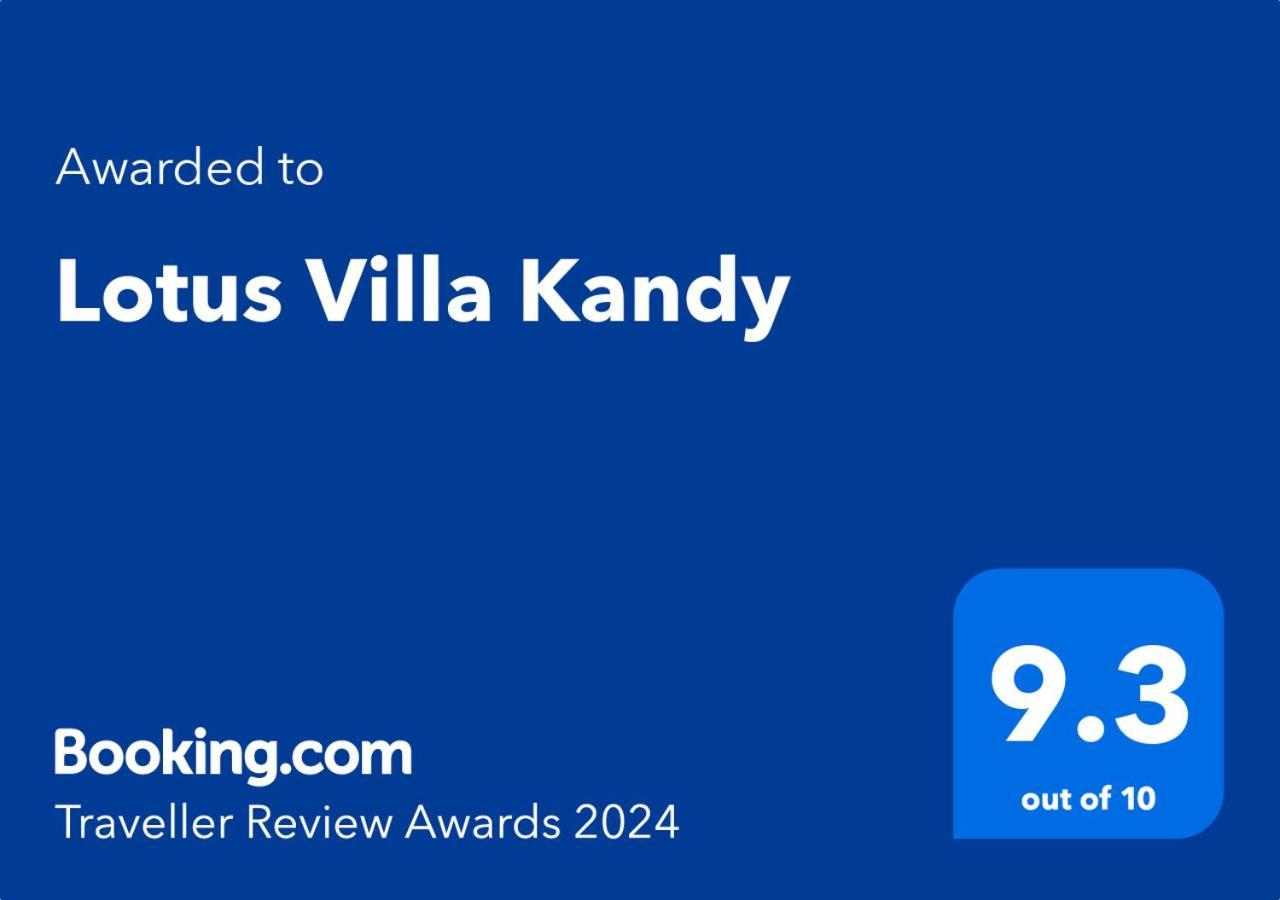 Lotus Villa Kandy เปราเดนิยา ภายนอก รูปภาพ